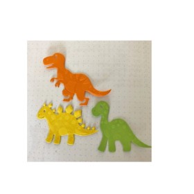 Aplique Dinossauro para Decorar - Kit 10 Un