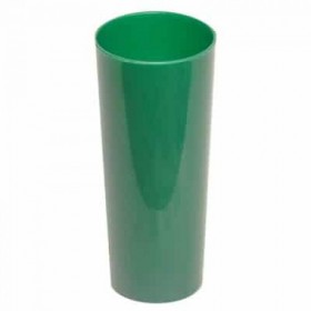 Copo Long Drink Verde Folha 300ml - Pacote c/ 10 unidades