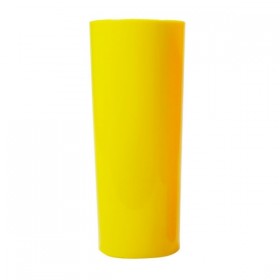 Copo Long Drink Amarelo 300ml - Kit c/ 10 unidades